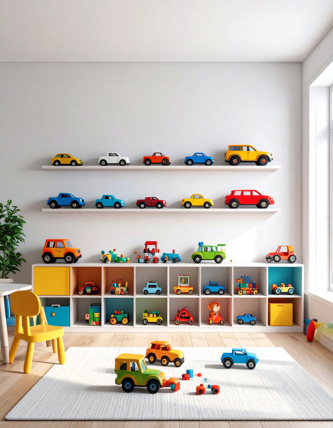 Magnetic Wall Organization - 24 Toy Storage Ideas