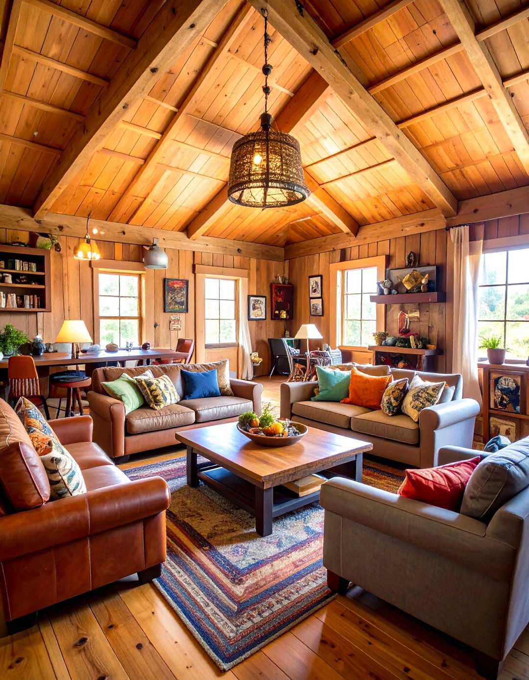 Man Cave Pole Barn Shed - 24 Pole Barn Interior Ideas