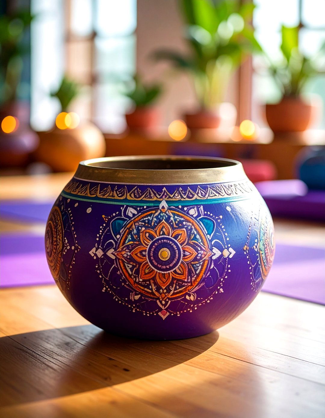 Mandala Meditation Inspired Pots - 24 Painted Pot Ideas