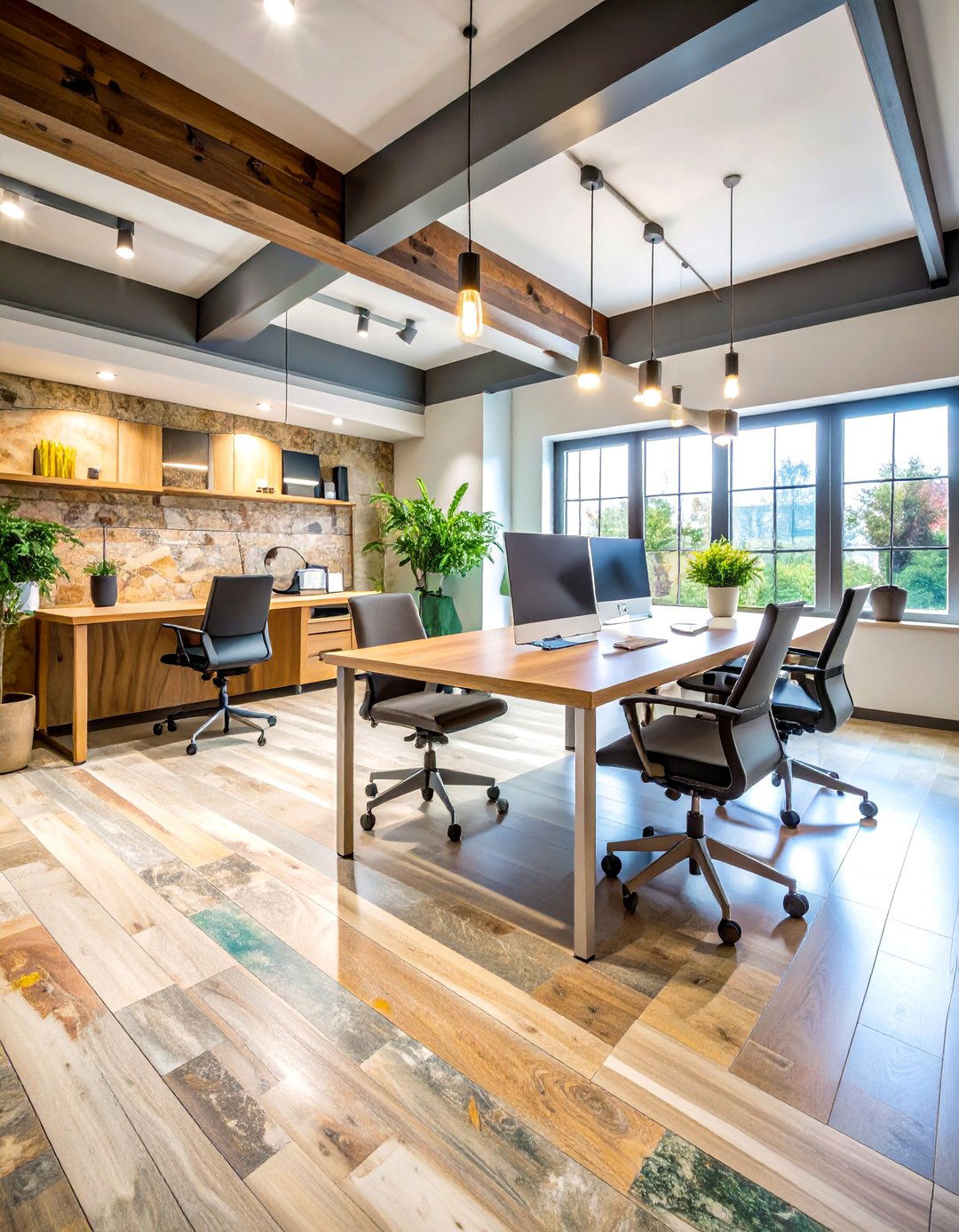 Marmoleum Natural Linoleum - 24 Basement Floor Ideas