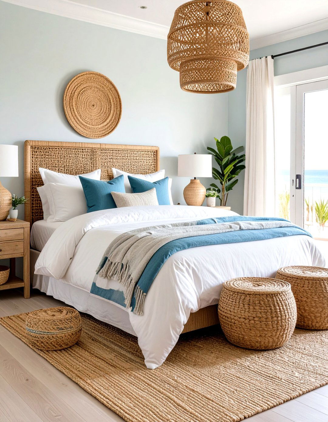 Master Bedroom Coastal Retreat - 24 Nancy Meyers Interior Design Ideas