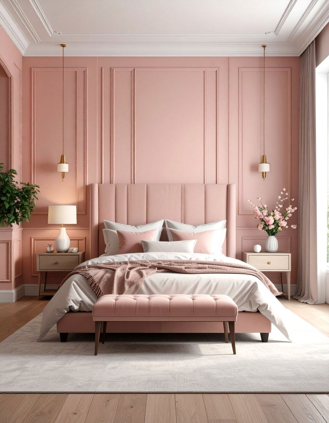 Master Bedroom Romantic Retreat - 24 Beadboard Wall Ideas