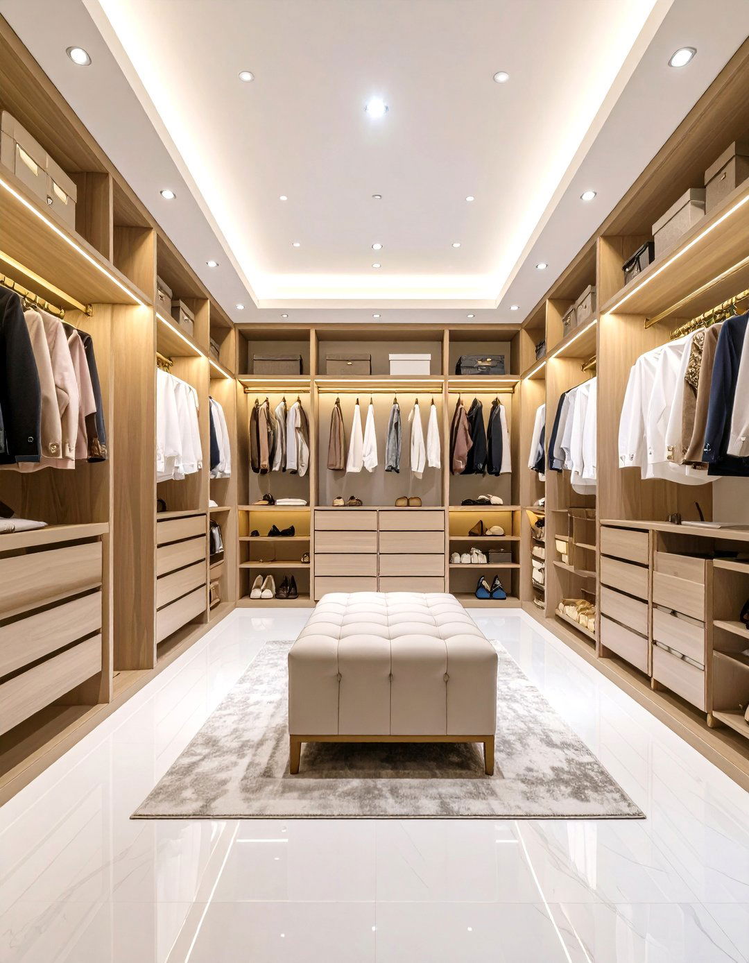 Master Suite Dressing Room - 24 Closet Ideas