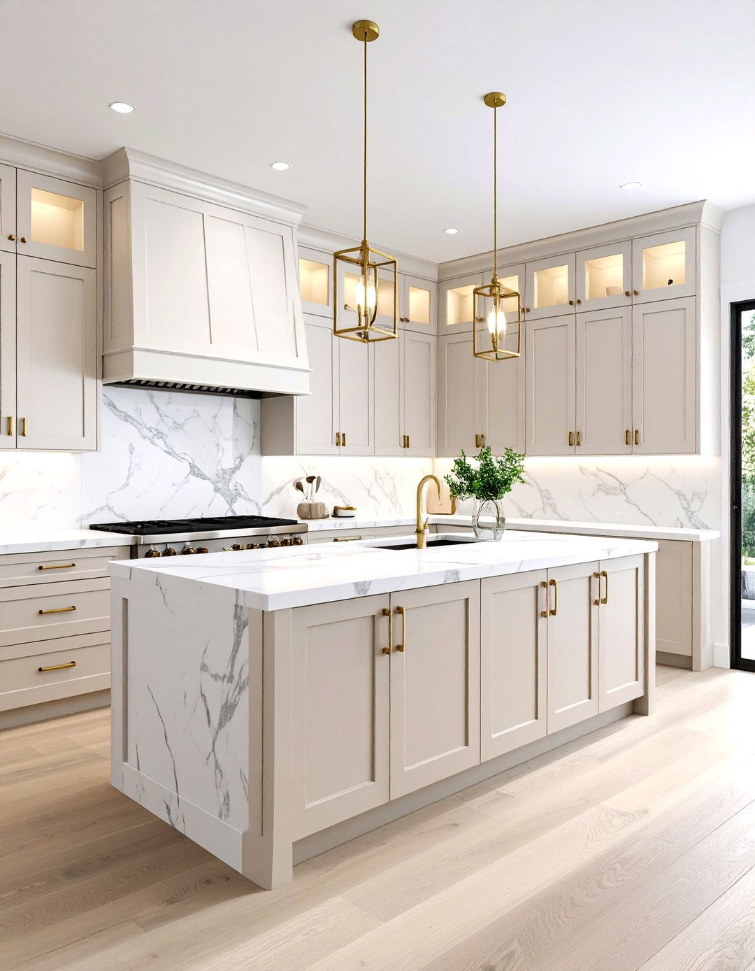 Matt Cashmere Shaker Kitchen Design - 24 Cashmere Kitchen Ideas