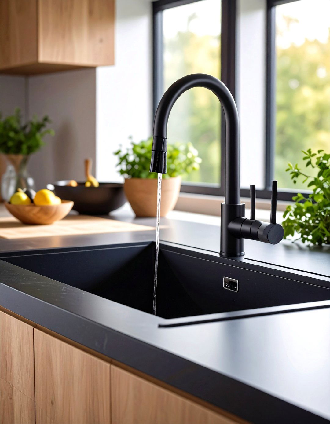 Matte Black Kitchen Sinks - 24 Kitchen Sink Ideas