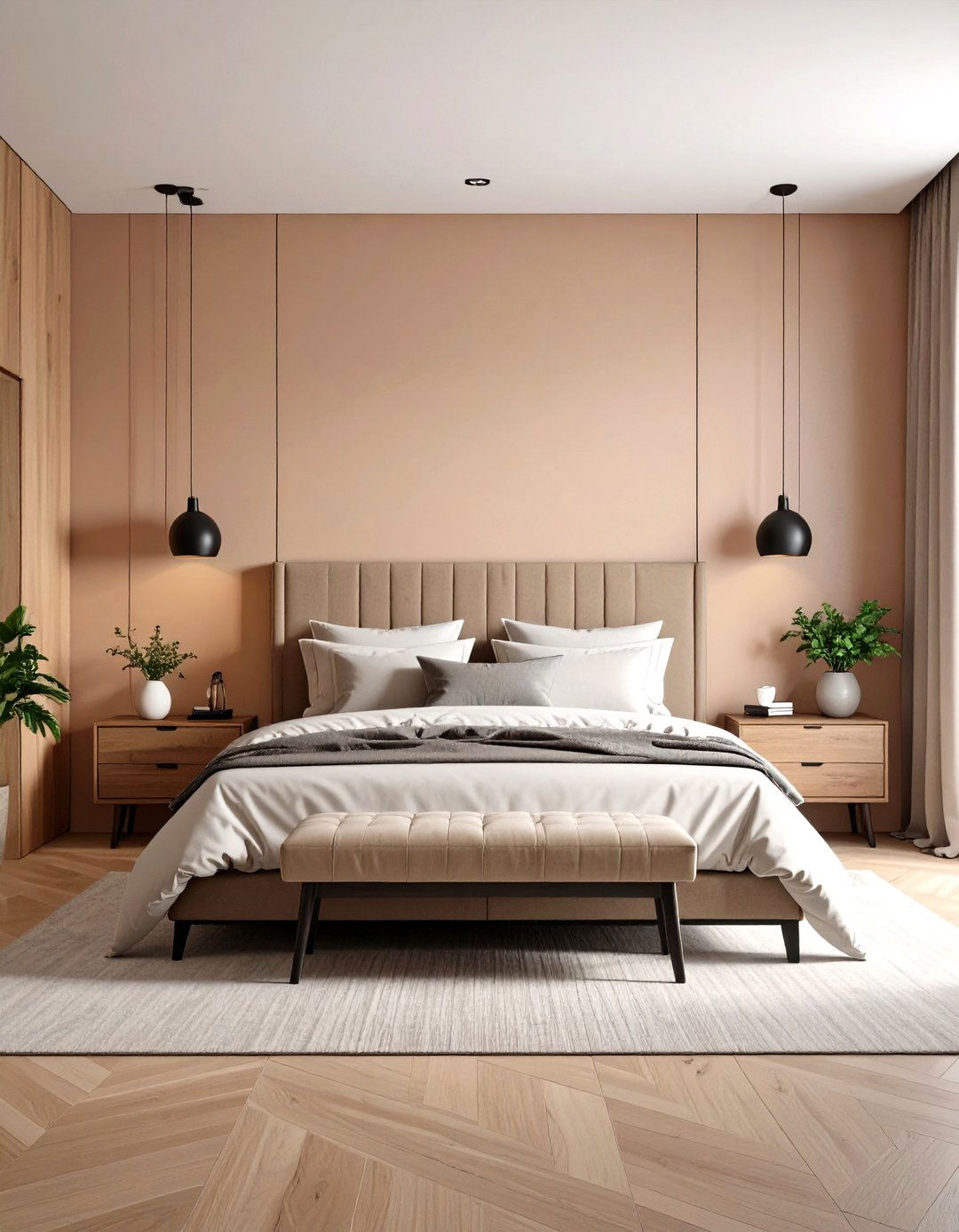 Matte Surface Finishes - 24 luxury modern bedroom ideas