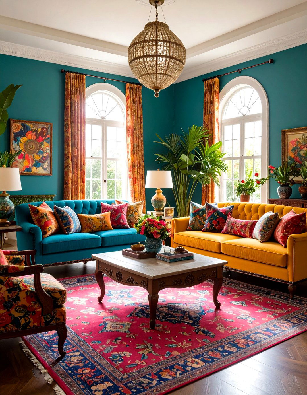 Maximalist Collector Parlor Room with Personal Treasures - 24 Parlor Room Ideas