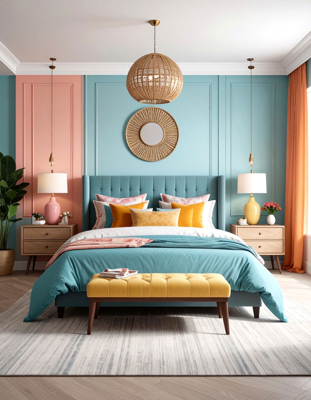 Maximalist Color Celebration Bedroom - 24 Dreamy Bedroom Design Ideas
