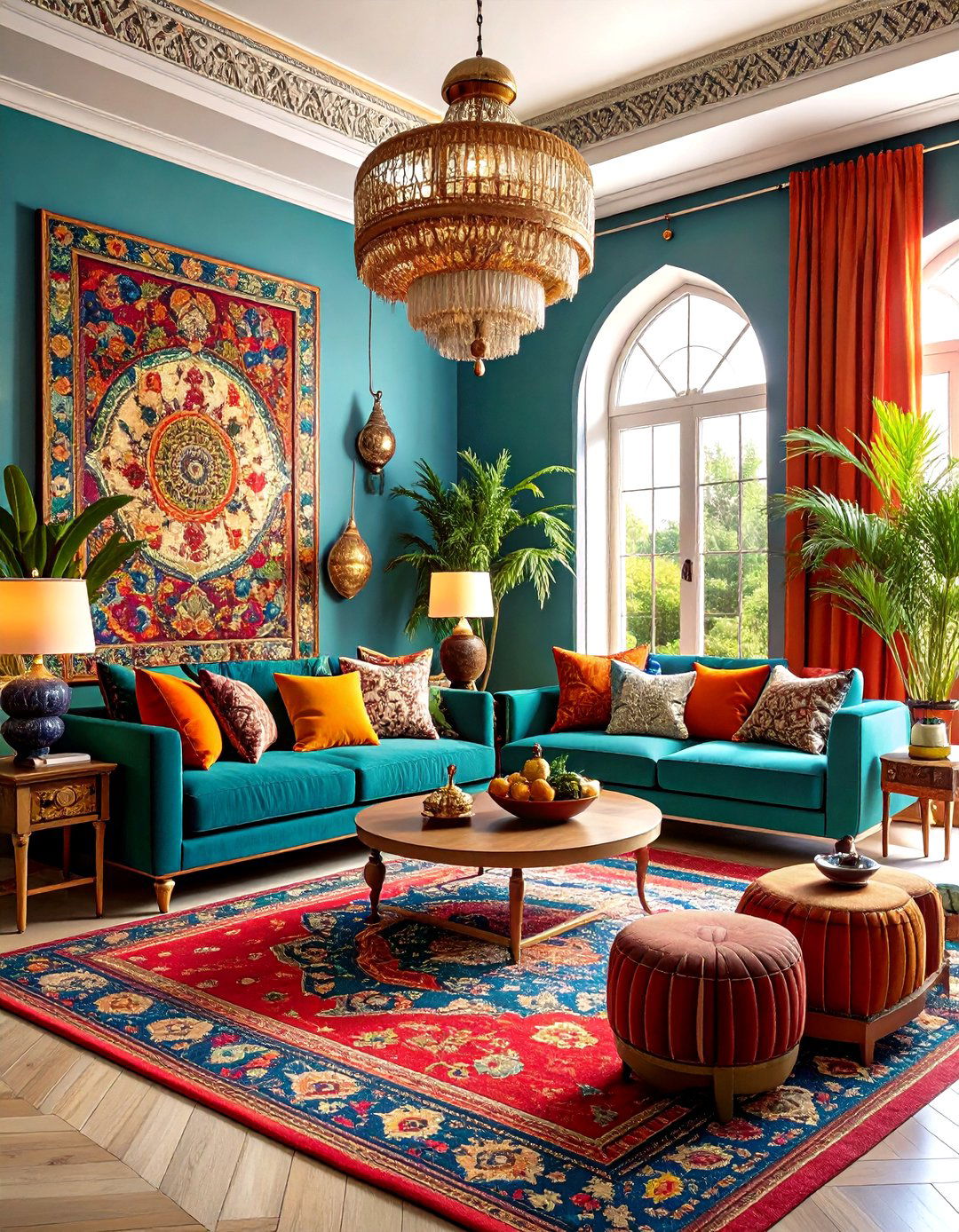 Maximalist Color Explosion Spaces - 24 Home Decor Ideas