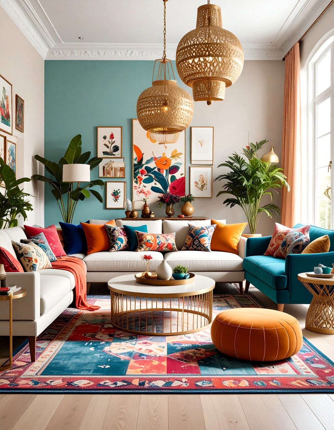 Maximalist Color Haven - 24 Aesthetic Room Ideas