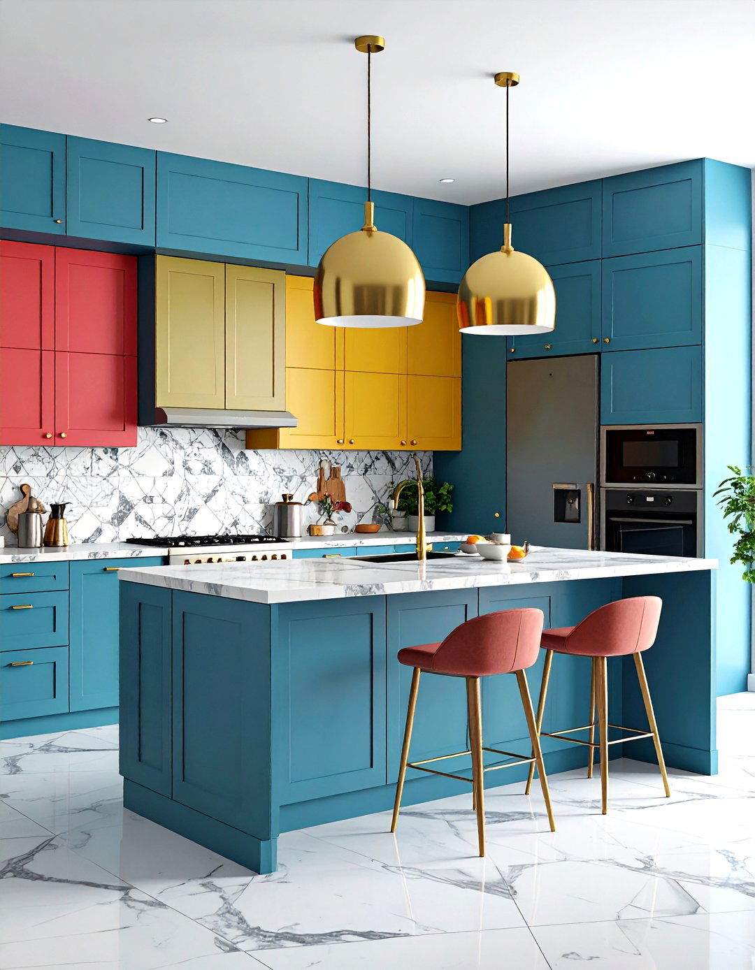 Maximalist Contemporary Kitchen Design - 24 Contemporary Interior Design Style Ideas
