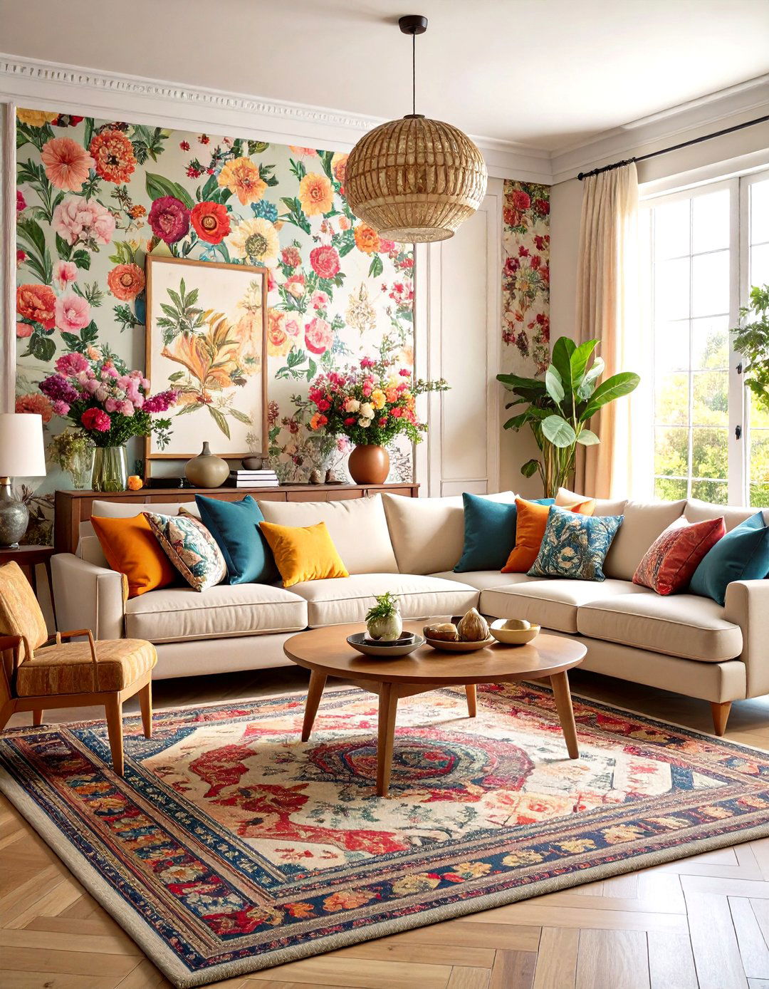 Maximalist Eclectic Living Room Paradise - 24 Colorful Room Ideas