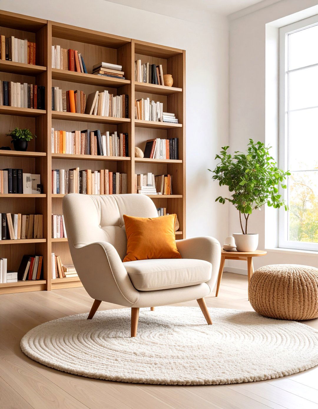 Maximalist Reading Nook Living Room - 24 Maximalist Living Room Design Ideas