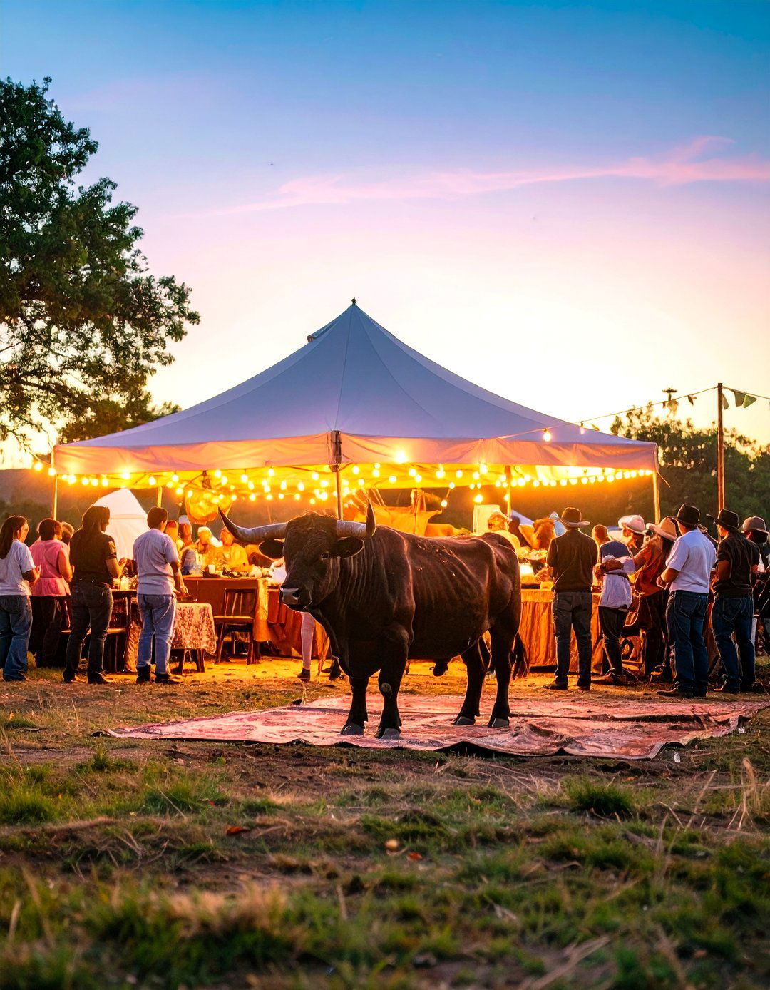 Mechanical Bull Entertainment - 24 Western Wedding Ideas