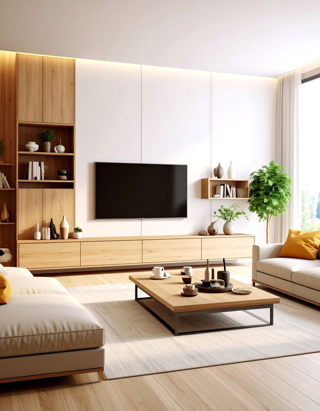 Media Wall Units - 24 Room Divider Ideas