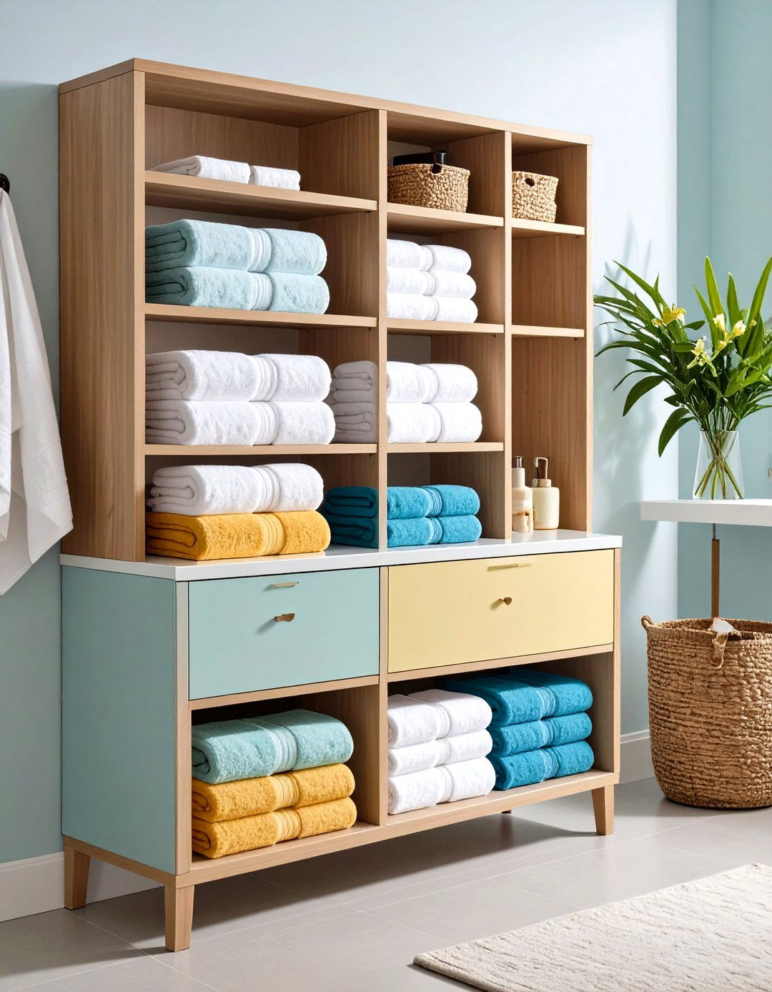 Medicine Cabinet Integration - 24 Towel Display Ideas