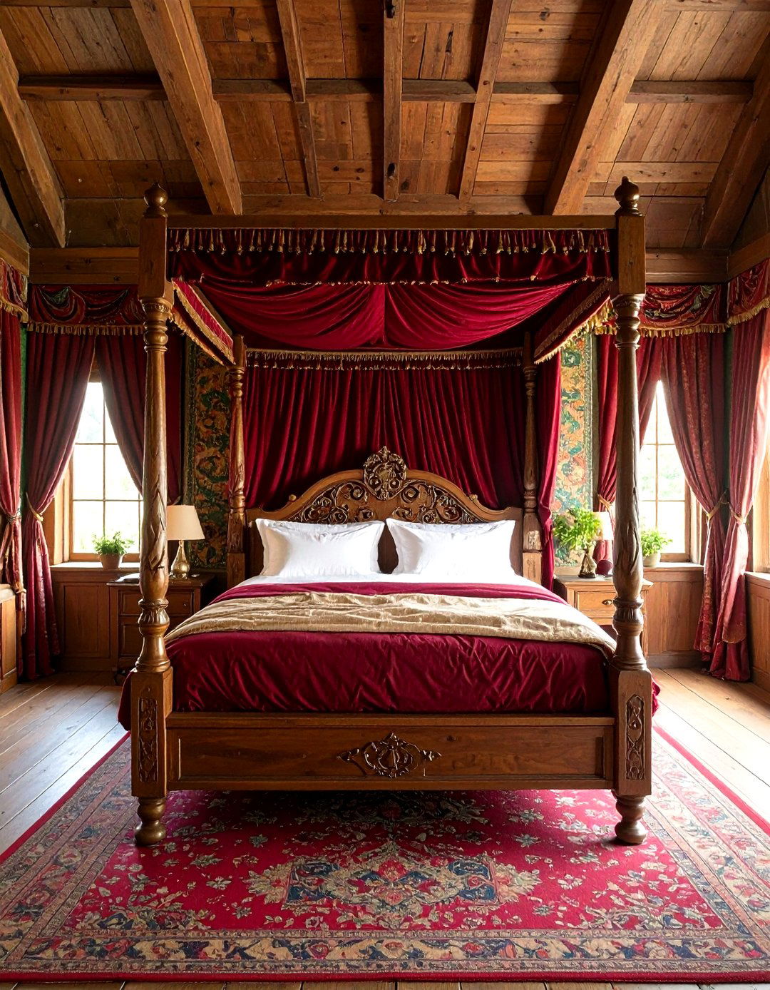 Medieval Bedroom Sanctuary Themes - 24 Medieval Home Decor Ideas