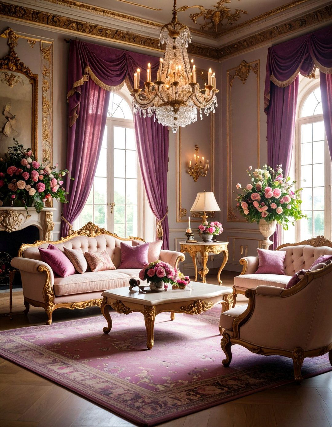 Medieval Courtly Love Living Room - 24 Castle Living Room Ideas