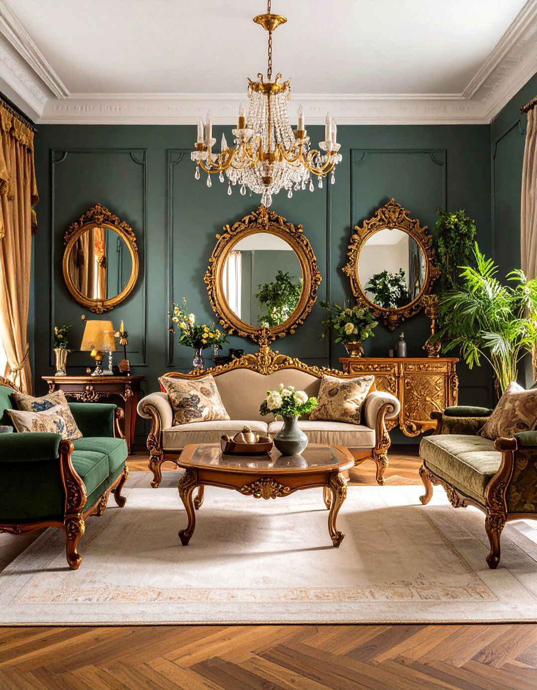 Medieval Heraldic Living Room - 24 Castle Living Room Ideas