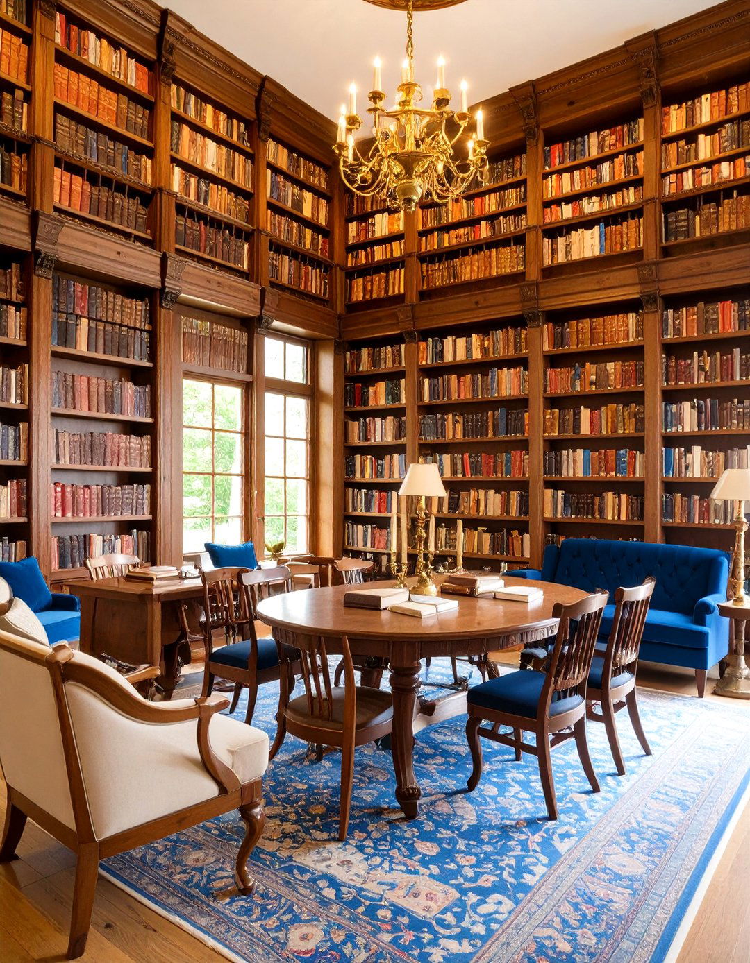 Medieval Manuscript Library Living Room - 24 Castle Living Room Ideas