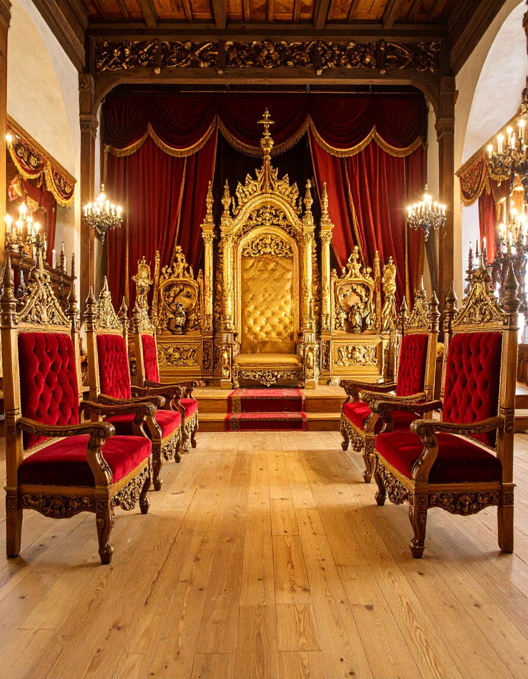 Medieval Throne Room Living Room - 24 Castle Living Room Ideas