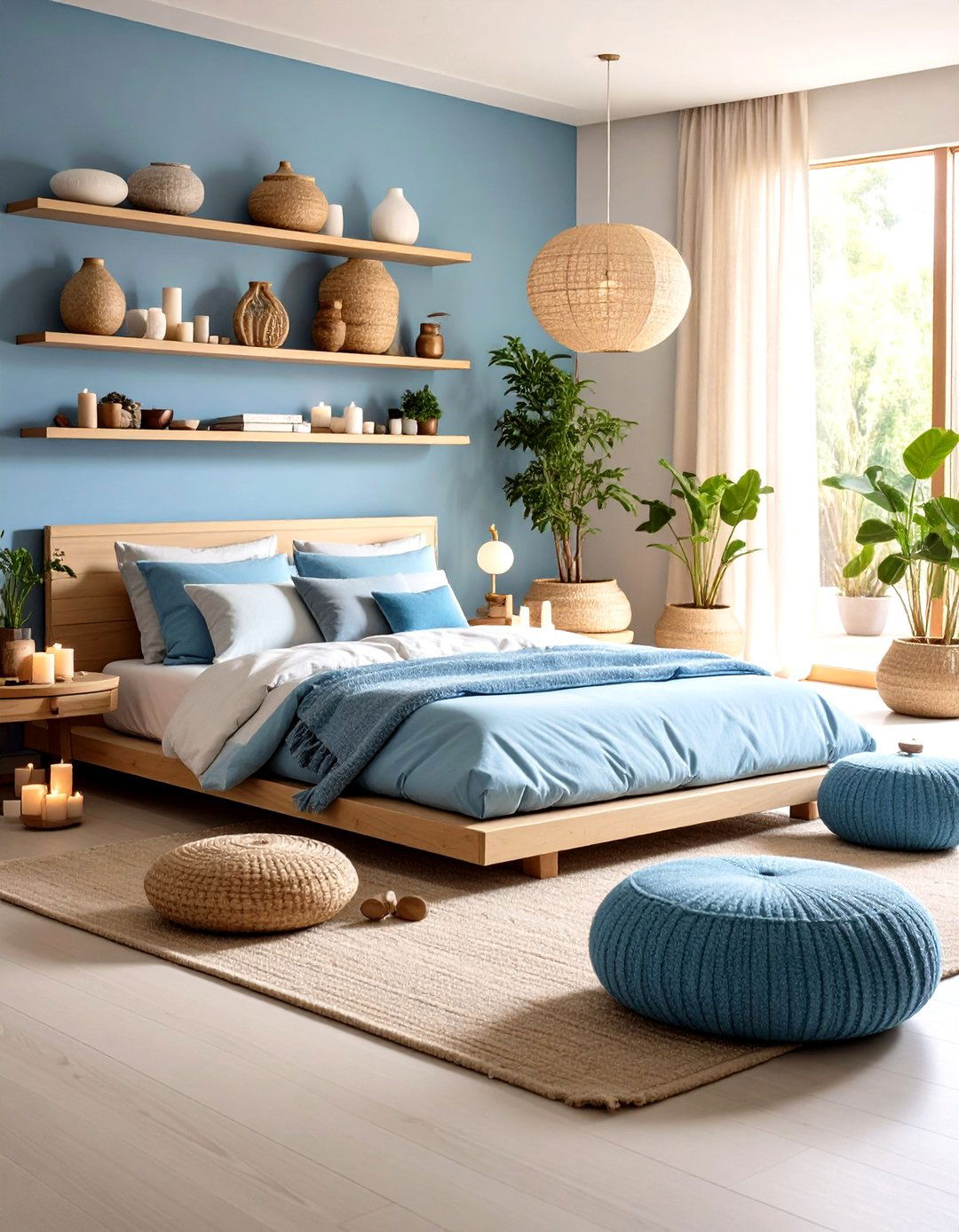Meditation Corner Bedroom Space