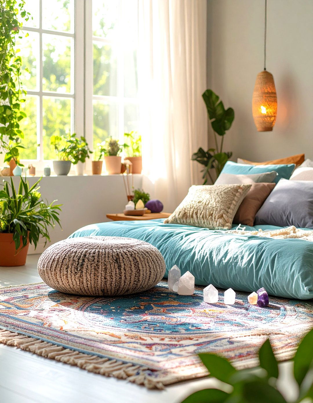 Meditation Corner Sanctuary - 24 Asian Bedroom Ideas