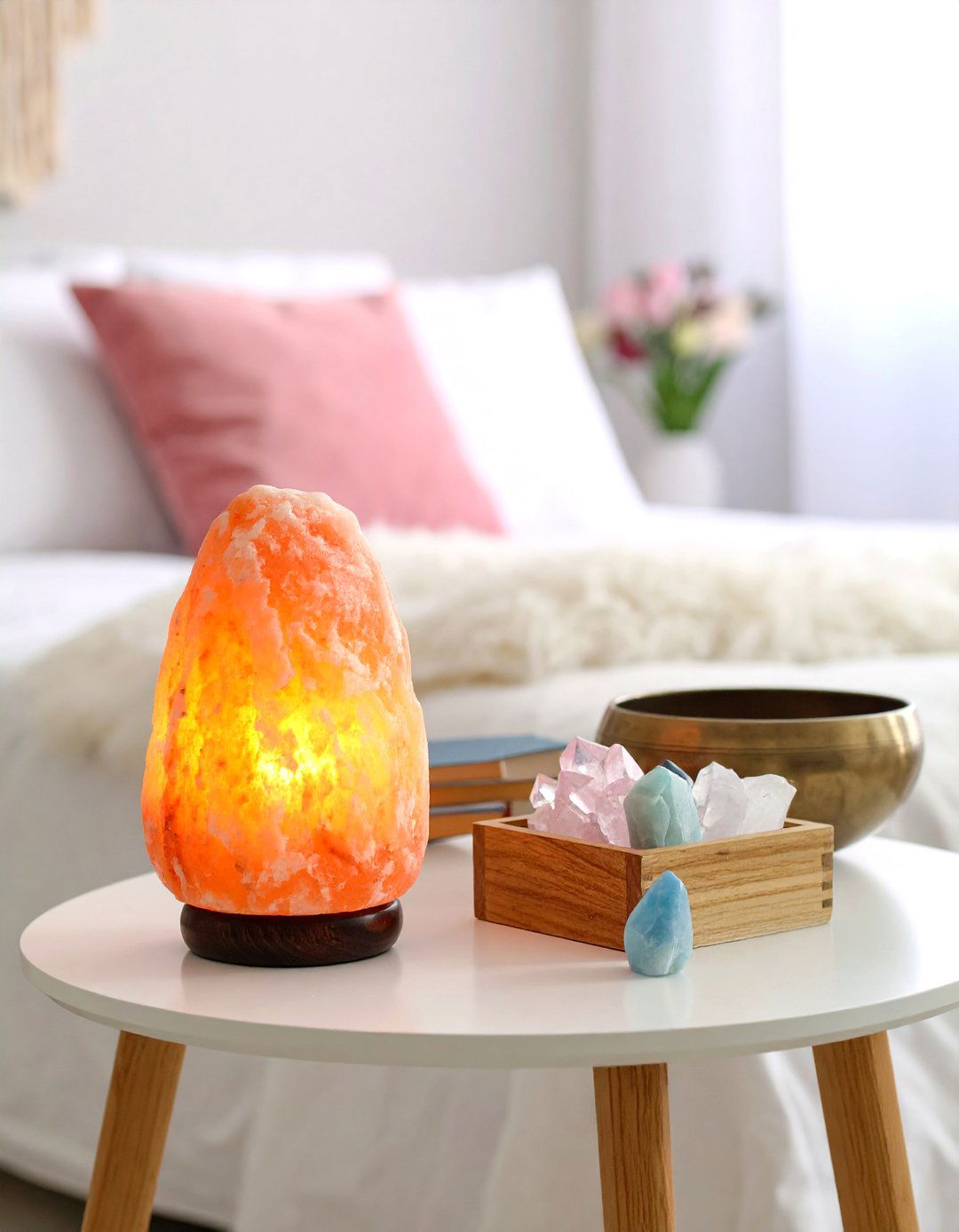Meditation and Mindfulness Station - 24 Nightstand Decor Ideas