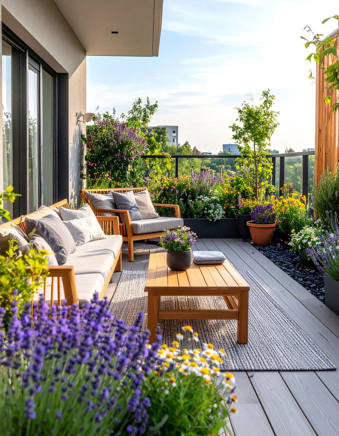 Meditation and Wellness Garden - 24 Balcony Garden Ideas