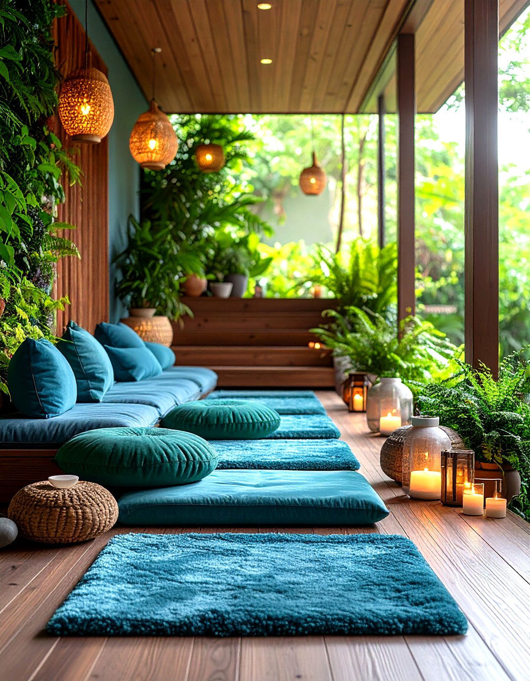 Meditation and Wellness Space - 24 Stair Landing Ideas