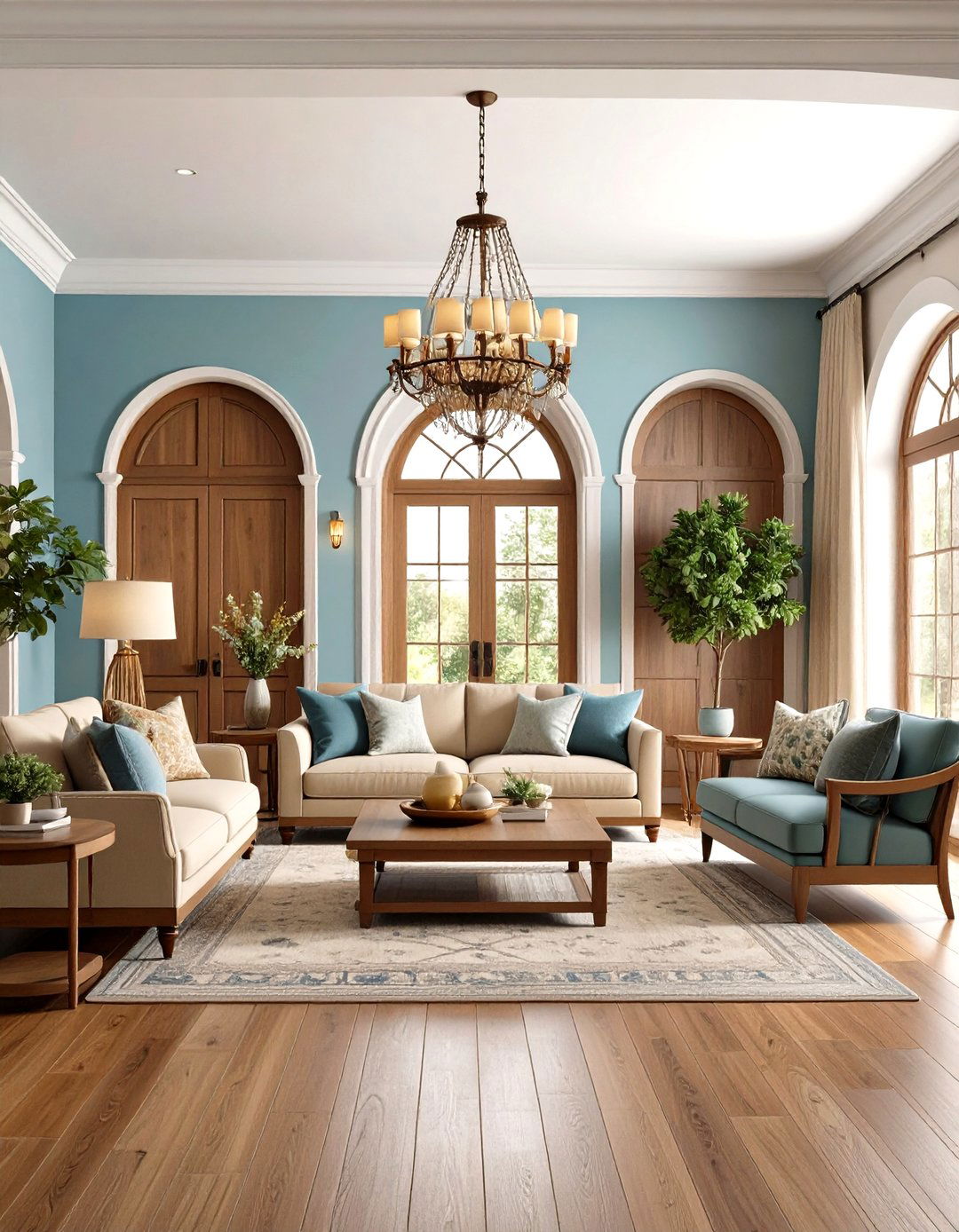 Mediterranean Arched Door Trim - 24 Door Trim Ideas