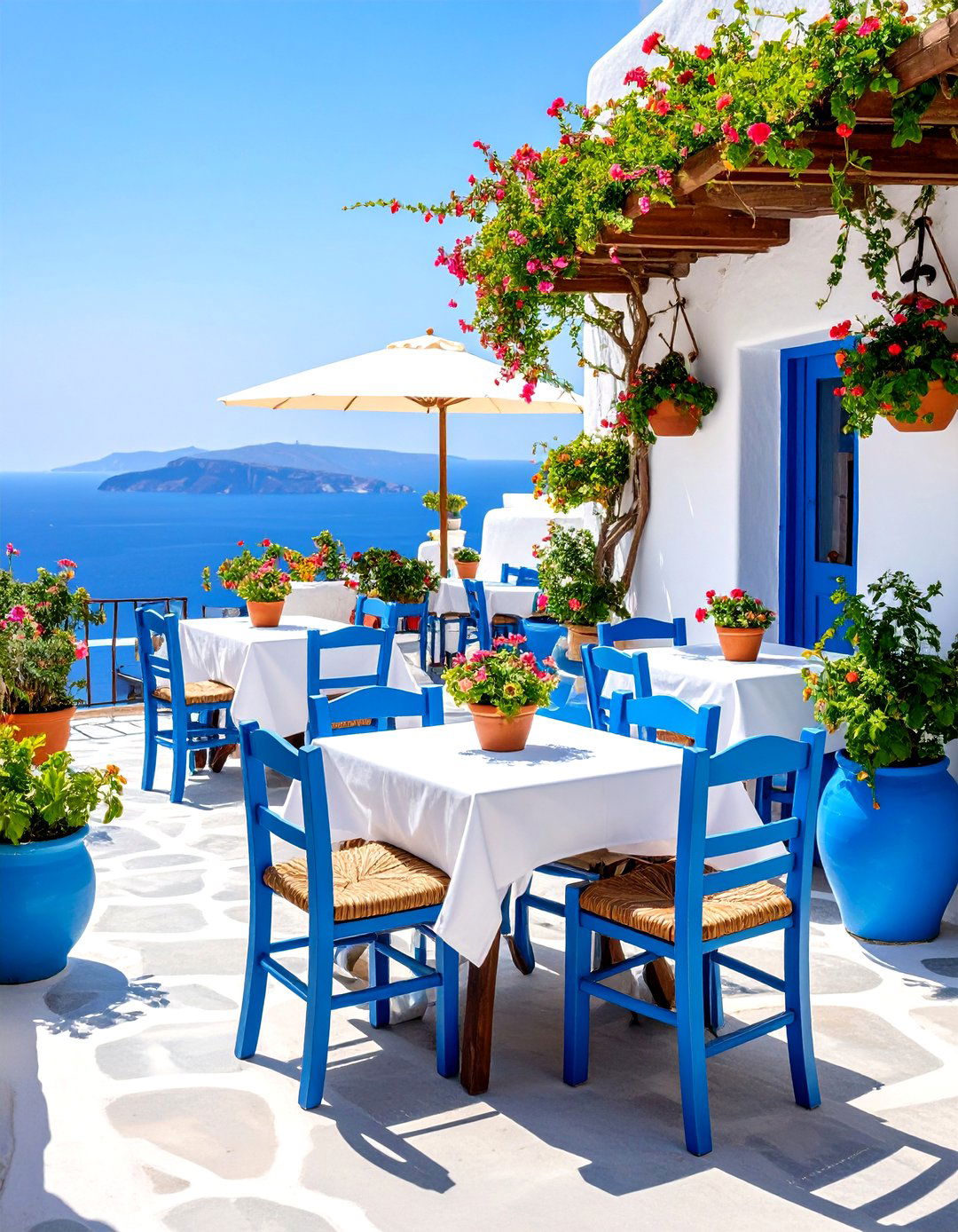 Mediterranean Coastal Escape - 24 Restaurant Interior Design Ideas
