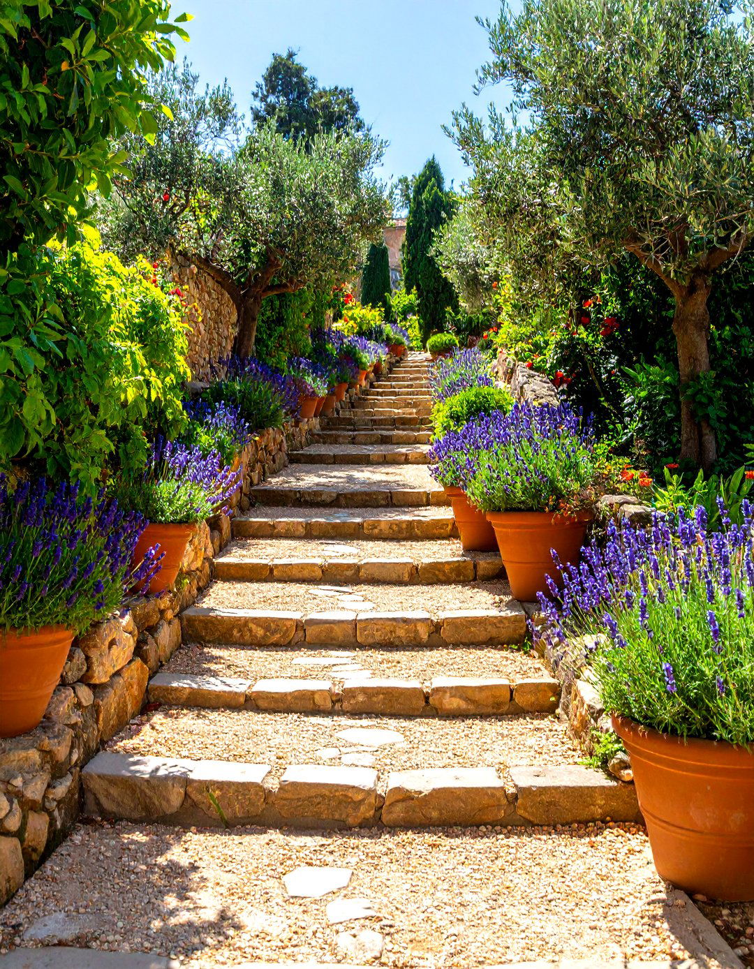 Mediterranean Coastal Garden - 24 Gravel Garden Ideas