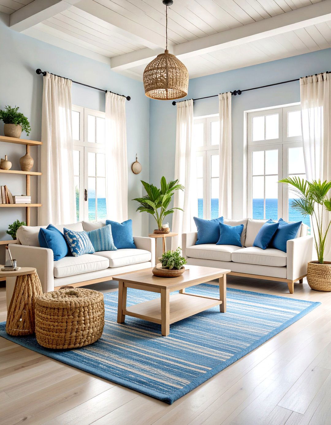 Mediterranean Coastal Office Retreat - 24 Therapist Office Decor Ideas
