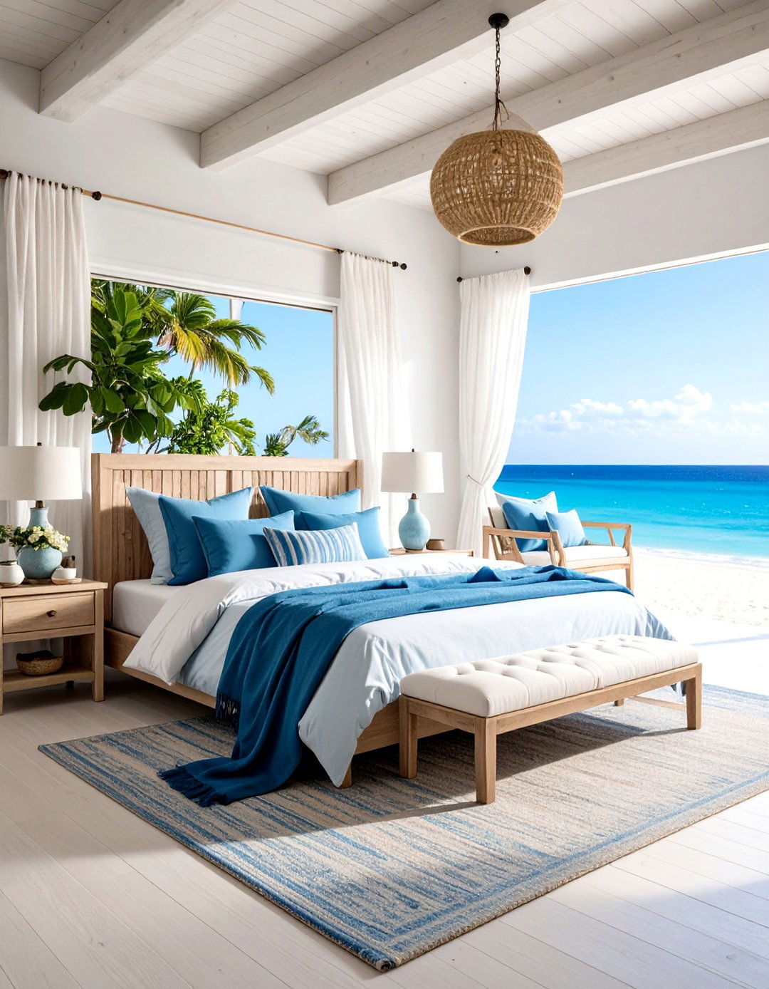 Mediterranean Coastal Romance - 24 Bedroom Ideas For Couples