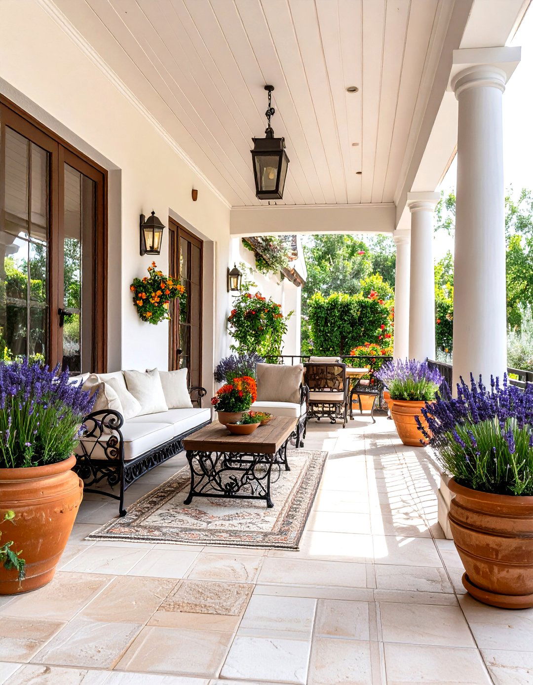 Mediterranean Courtyard Style - 24 Small Front Porch Ideas
