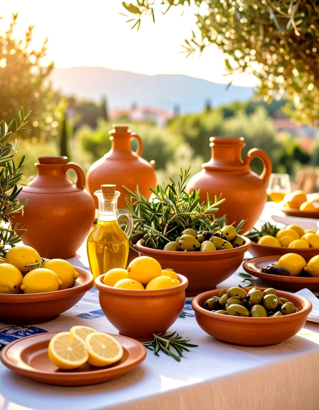 Mediterranean Garden Party - 24 Wedding Table Decoration Ideas