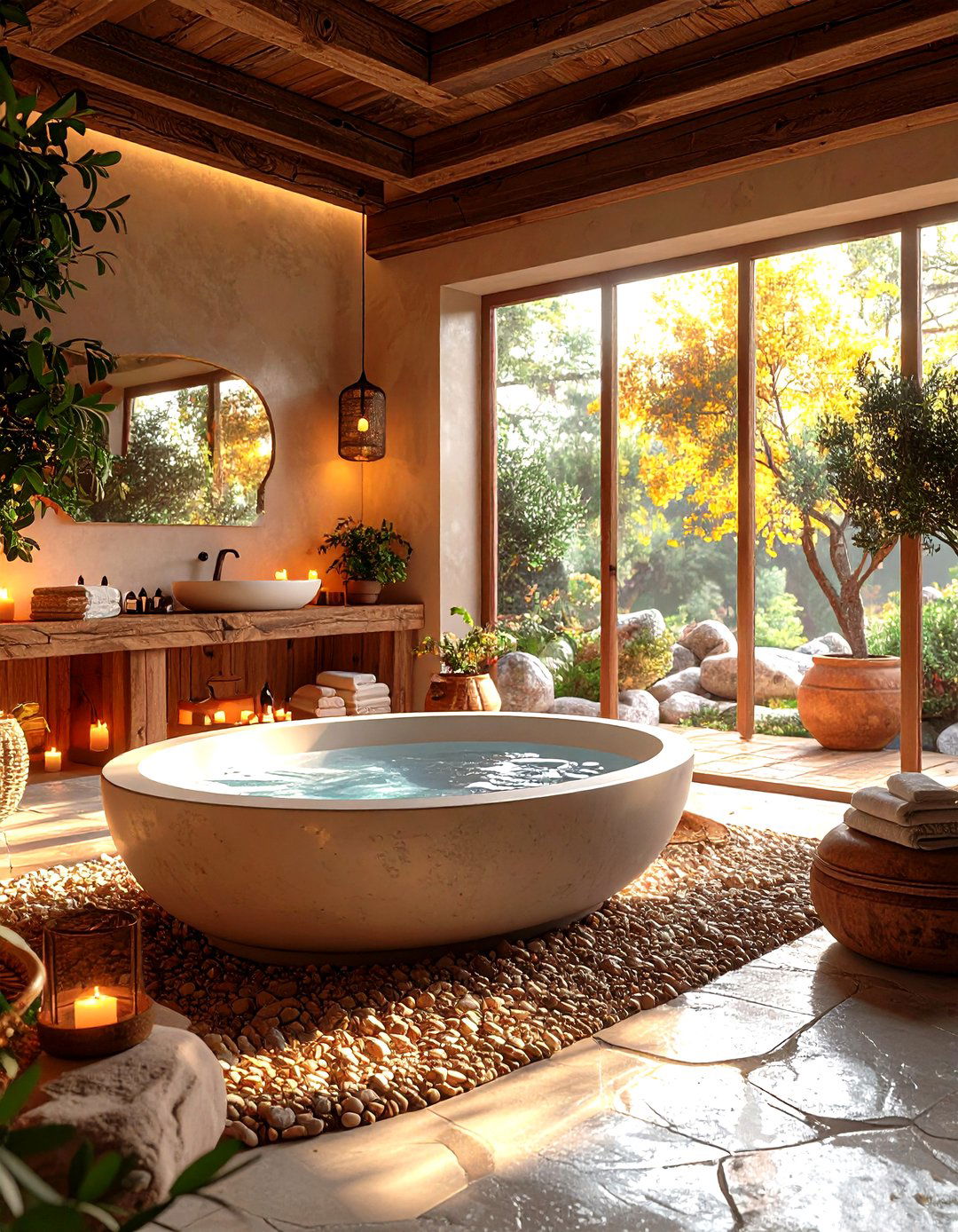 Mediterranean Inspired Facial Oasis - 24 Facial Room Ideas