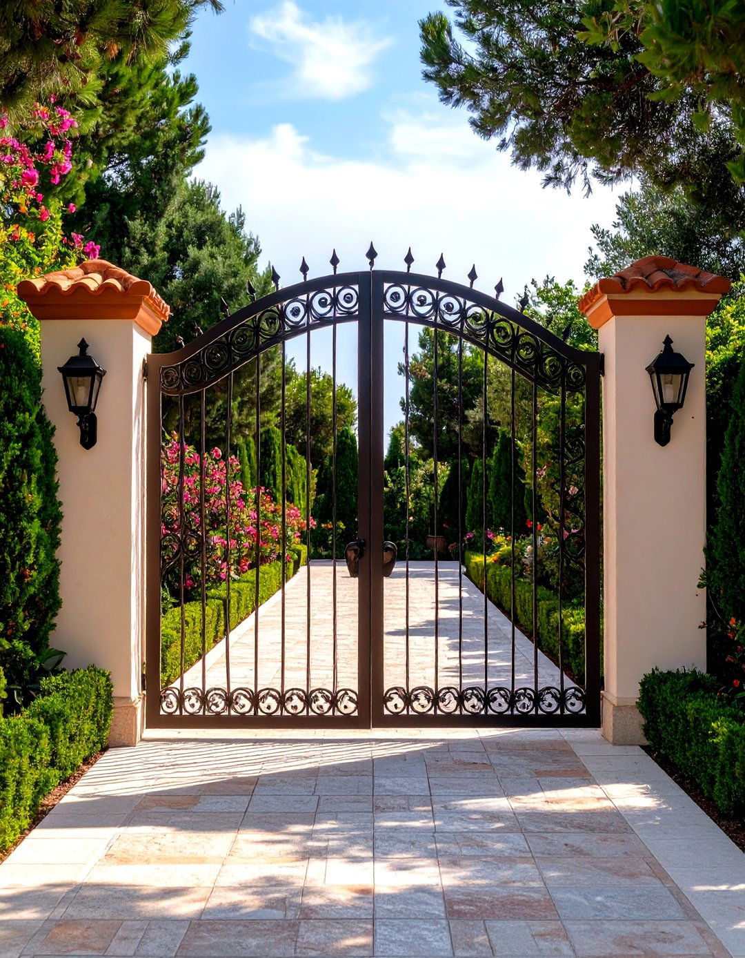 Mediterranean Inspired Garden Gates - 24 garden gate ideas