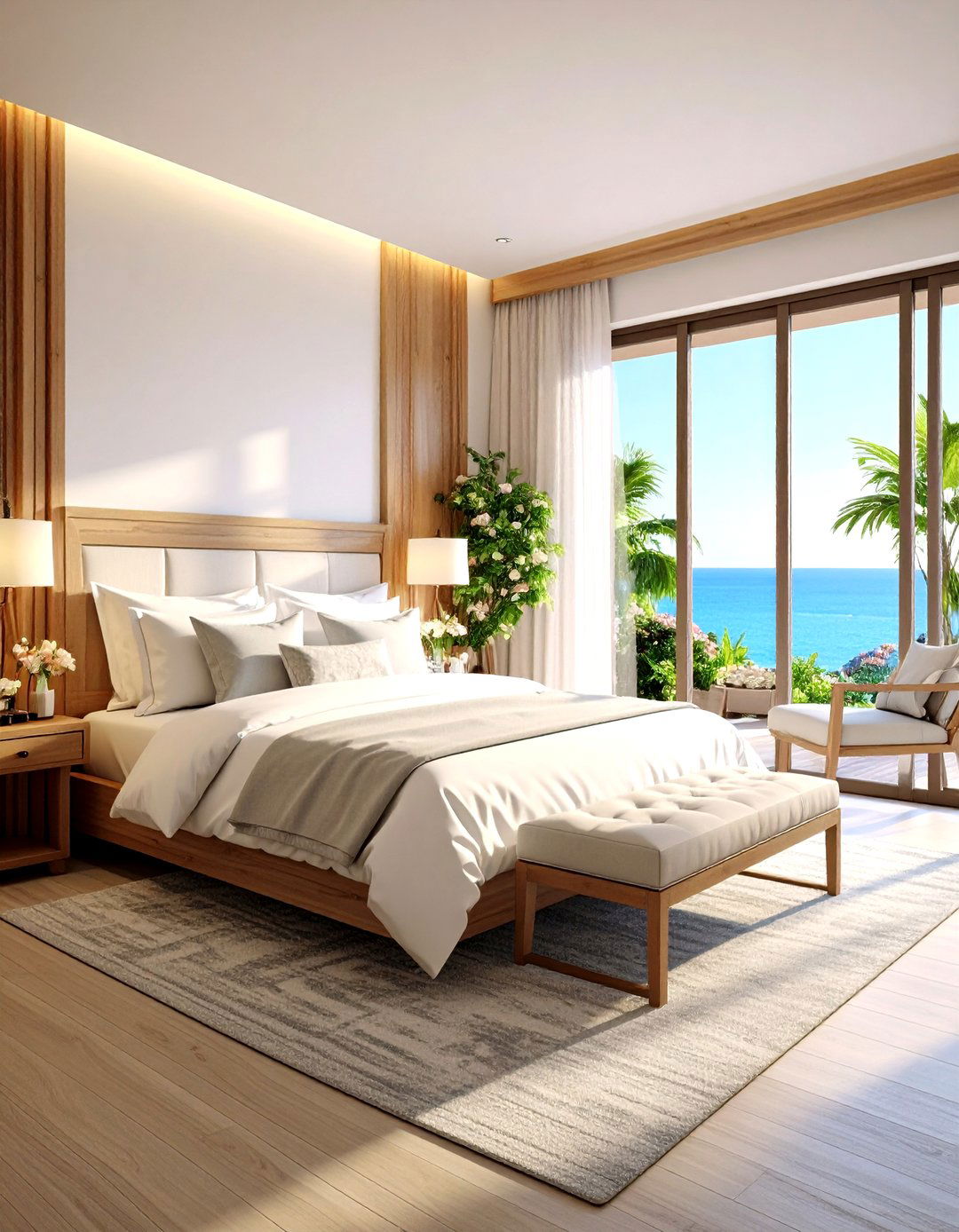 Mediterranean Luxury Hotel Suite - 24 Mediterranean Bedroom Ideas