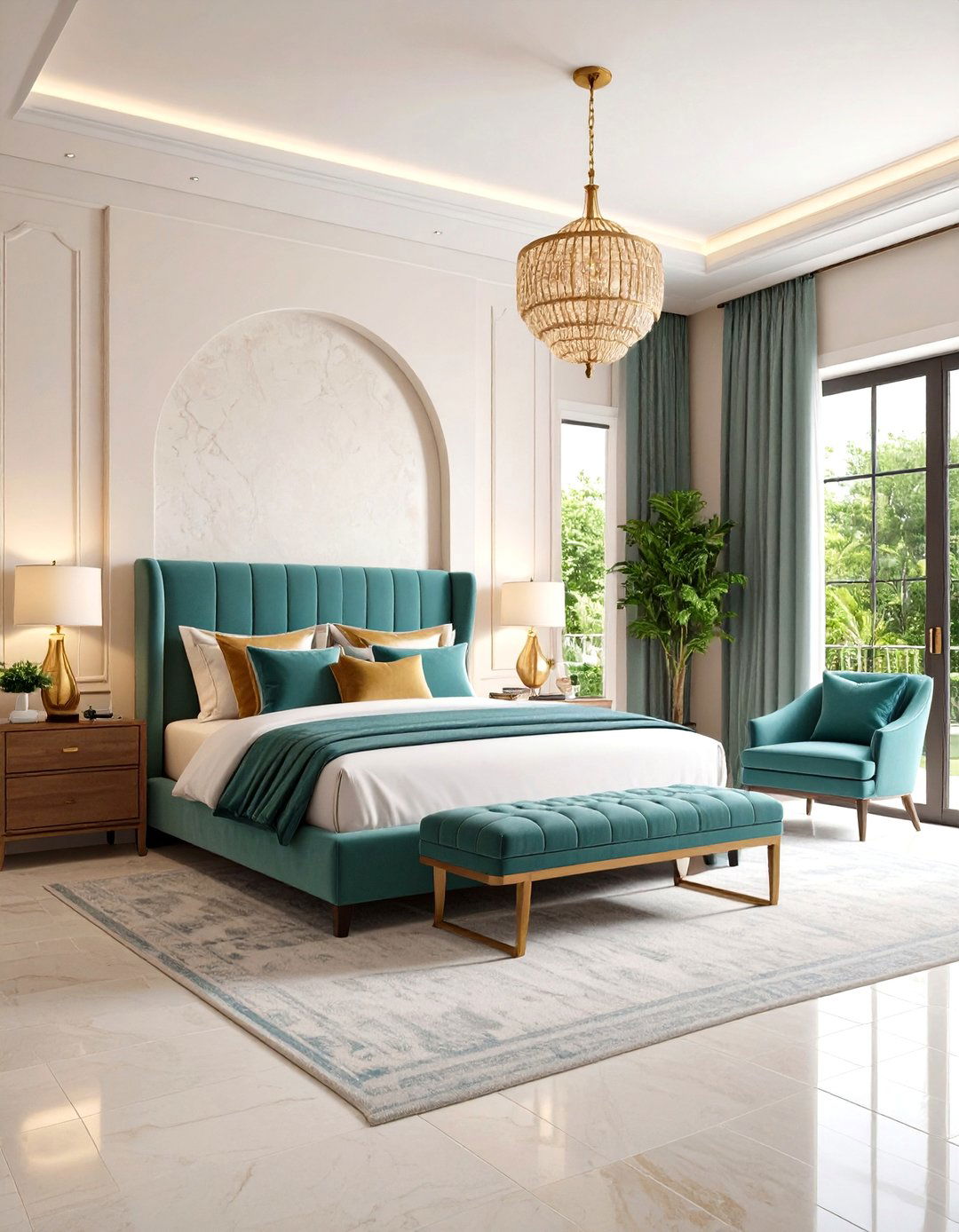 Mediterranean Master Suite - 24 Mediterranean Interior Design Ideas