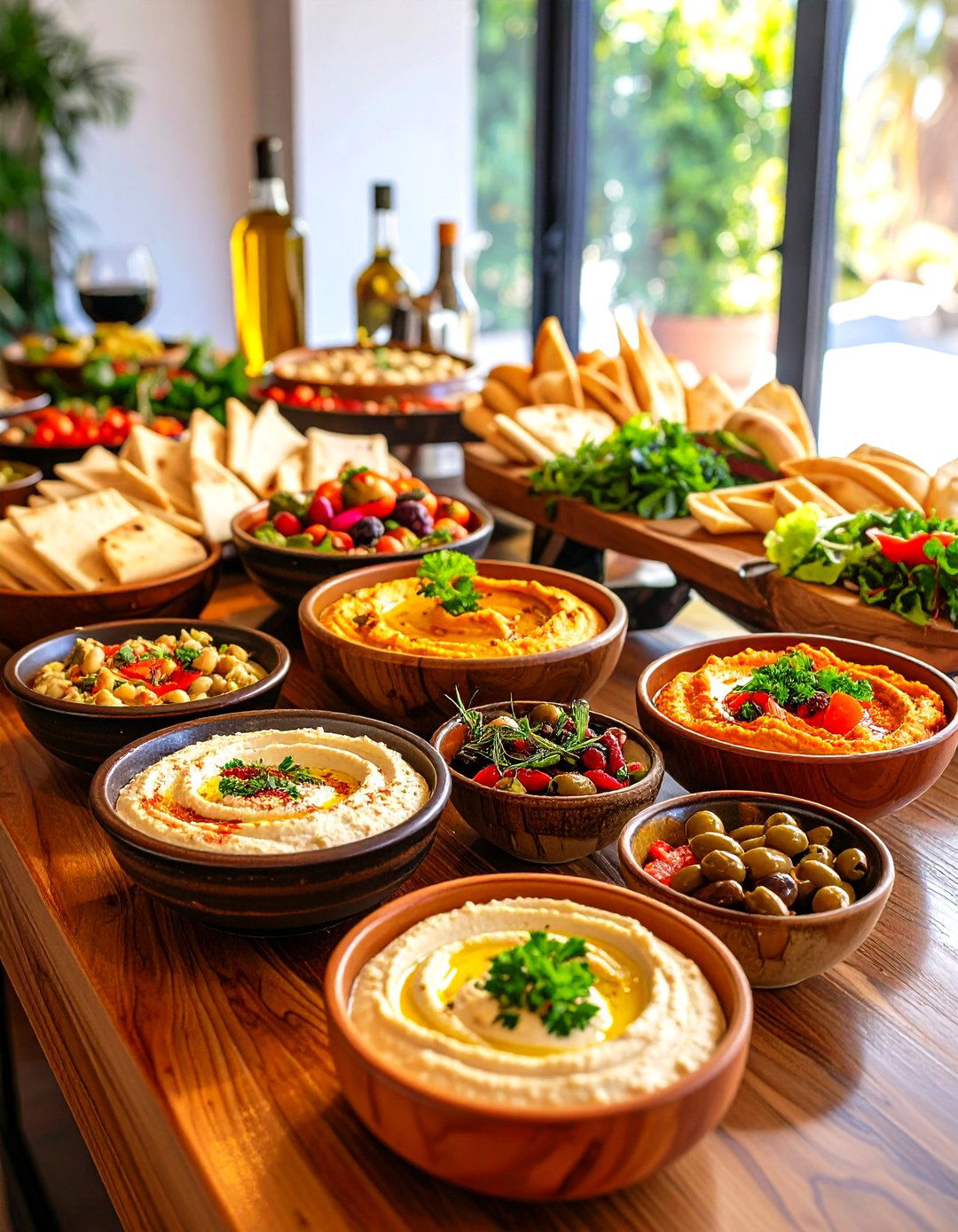 Mediterranean Mezze Station - 24 Wedding Food Ideas