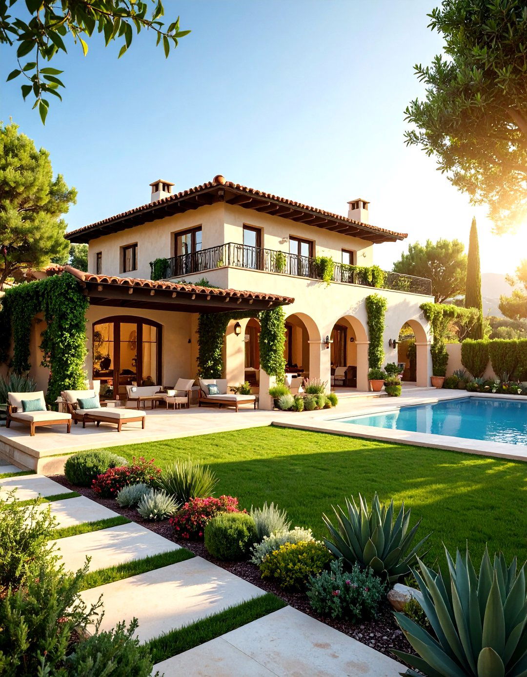 Mediterranean Villa Green Roof Adaptations - 24 Houses With Green Roofs