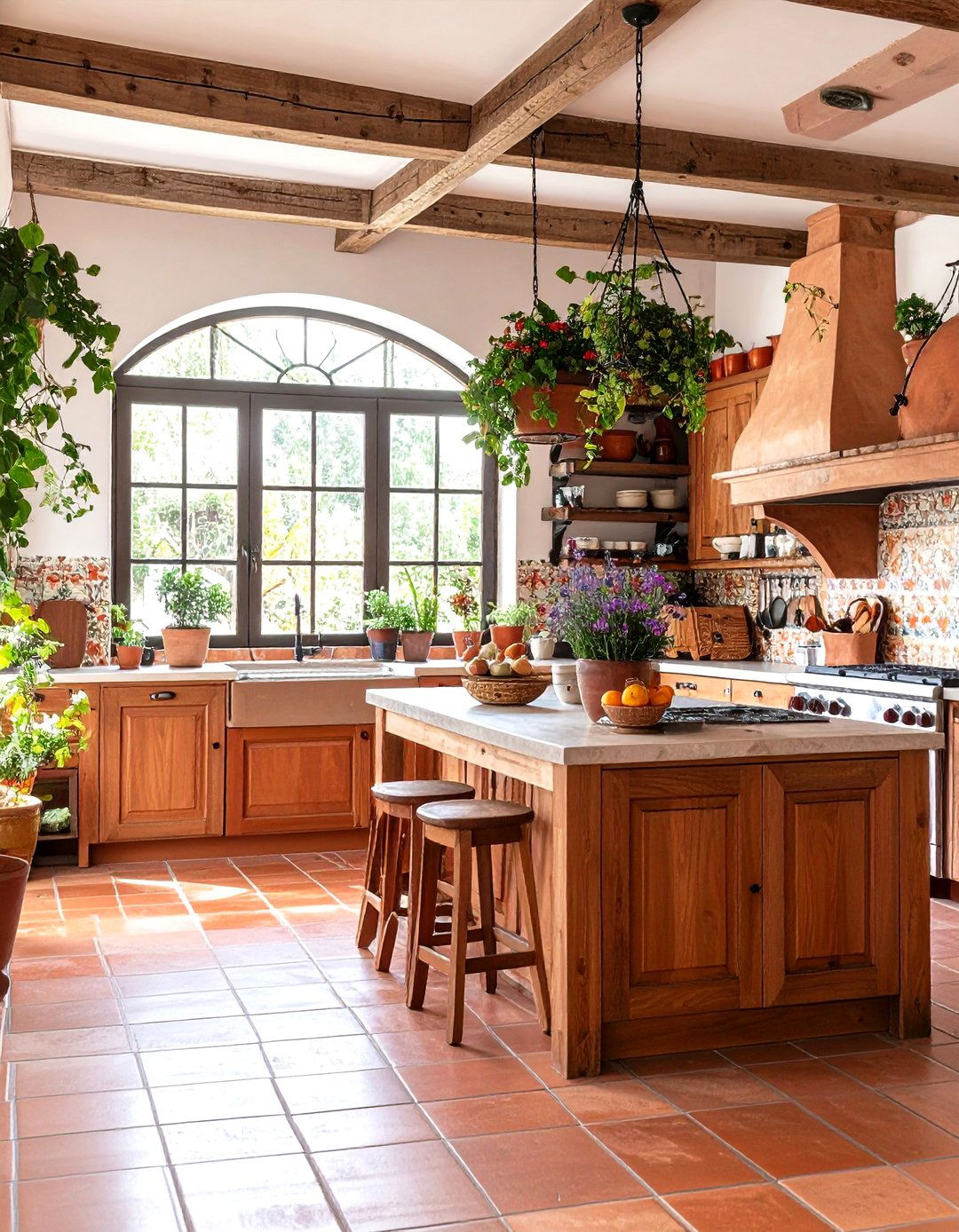 Mediterranean Villa Kitchen - 24 70s Kitchen Ideas