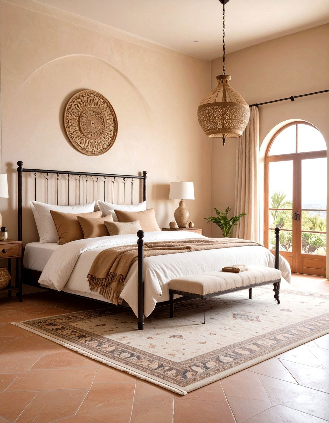 Mediterranean Villa Luxury Bedroom - 24 Dreamy Bedroom Design Ideas