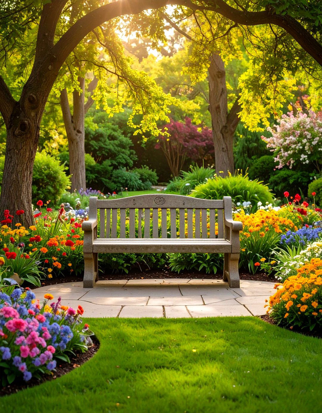 Memorial Bench Garden - 24 Memorial Garden Ideas