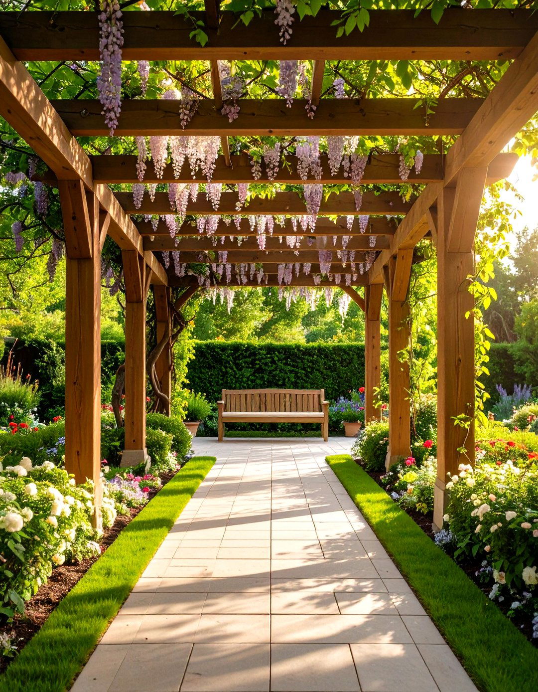 Memorial Pergola Garden - 24 Memorial Garden Ideas