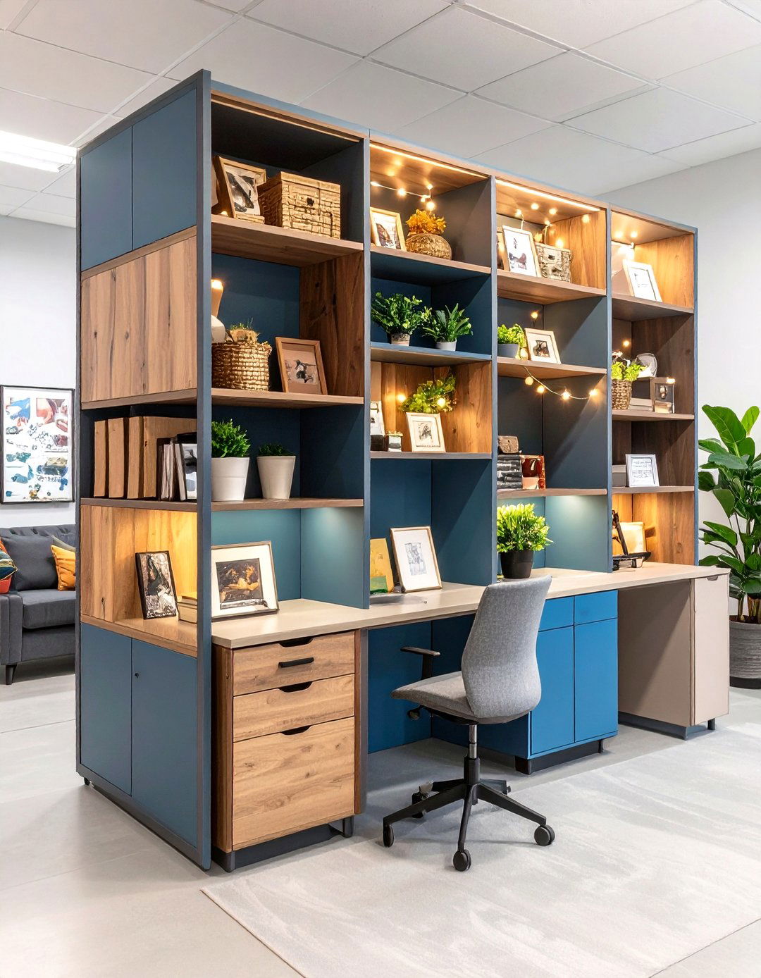 Memory Lane Photo Gallery - 24 Cubicle Decor Ideas