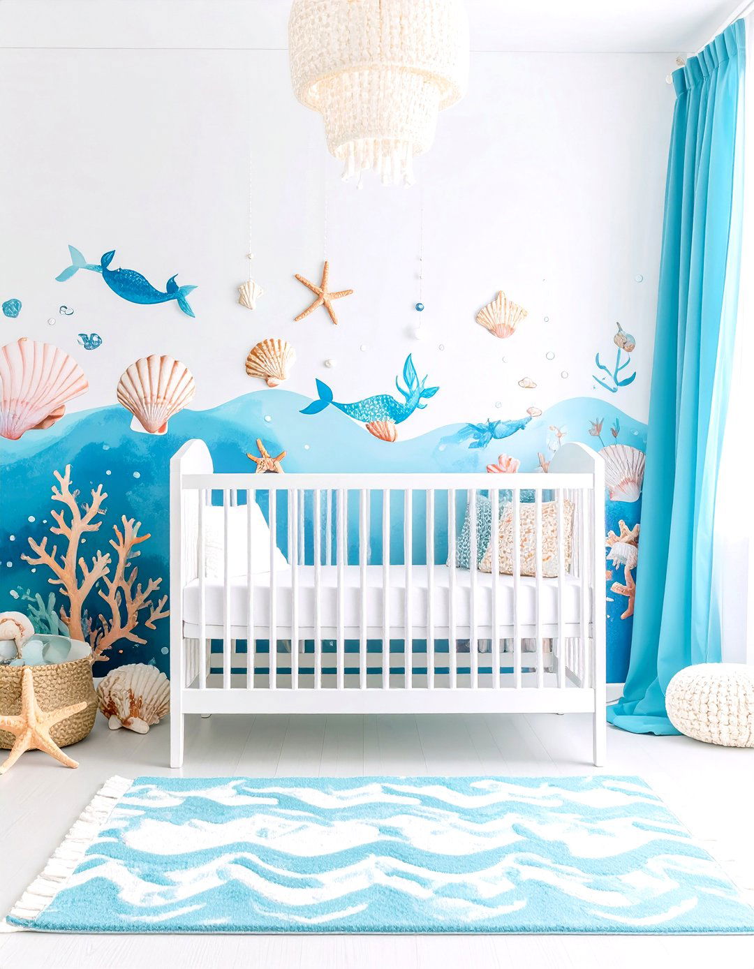 Mermaid Tail Underwater Magic - 24 Baby Girl Nursery Ideas