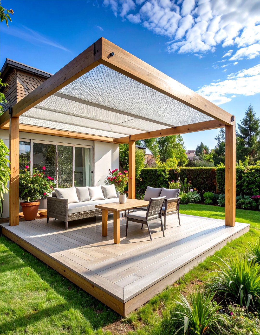 Mesh Screening Systems - 24 Pergola Cover Ideas